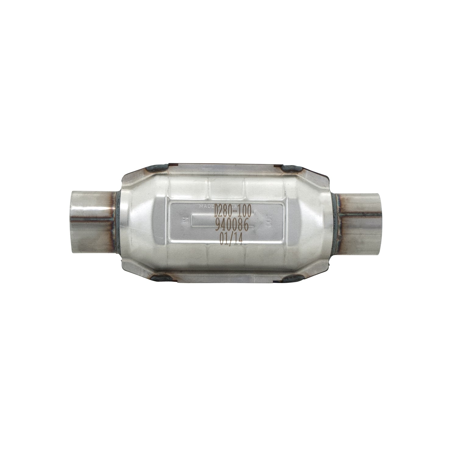 Flowmaster Catalytic Converter - OBDII D280-100 - 2.50 In. Inlet/Outlet - Ca Universal 940086