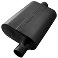Flowmaster 40 Delta Flow Muffler - 2.00 Offset In / 2.00 Center Out - Aggressive Sound 942041