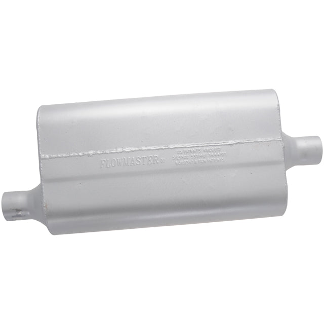 Flowmaster 50 Delta Flow Muffler - 2.00 Offset In / 2.00 Center Out - Moderate Sound 942051