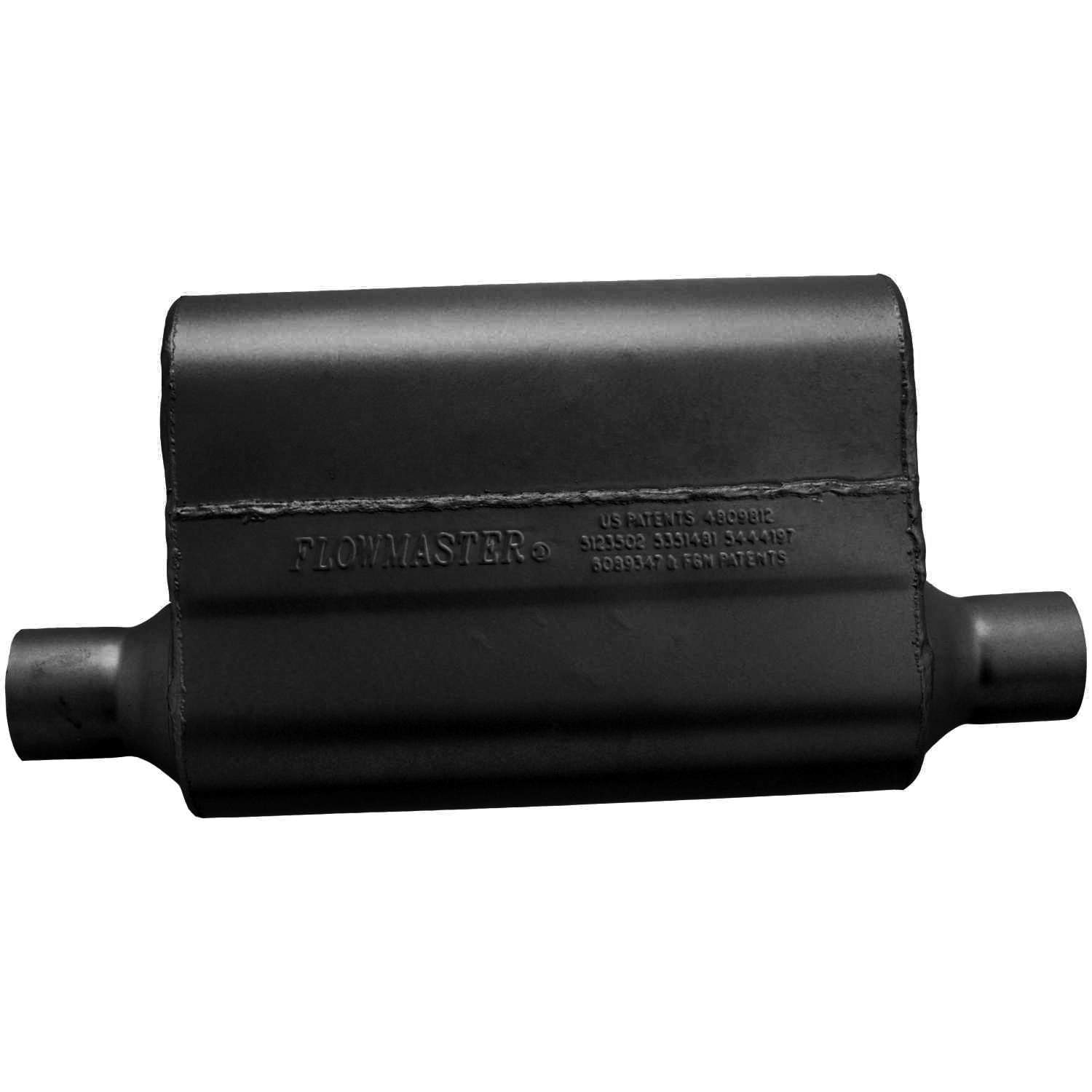 Flowmaster 40 Delta Flow Muffler - 2.25 Offset In / 2.25 Same Side Out -aggressive Sound 942444