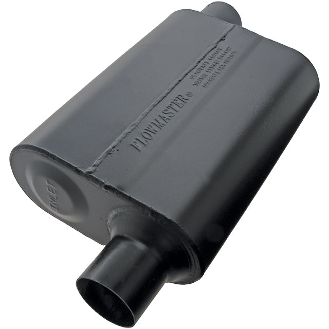 Flowmaster Super 44 Muffler - 2.25 Offset In / 2.25 Offset Out - Aggressive Sound 942448