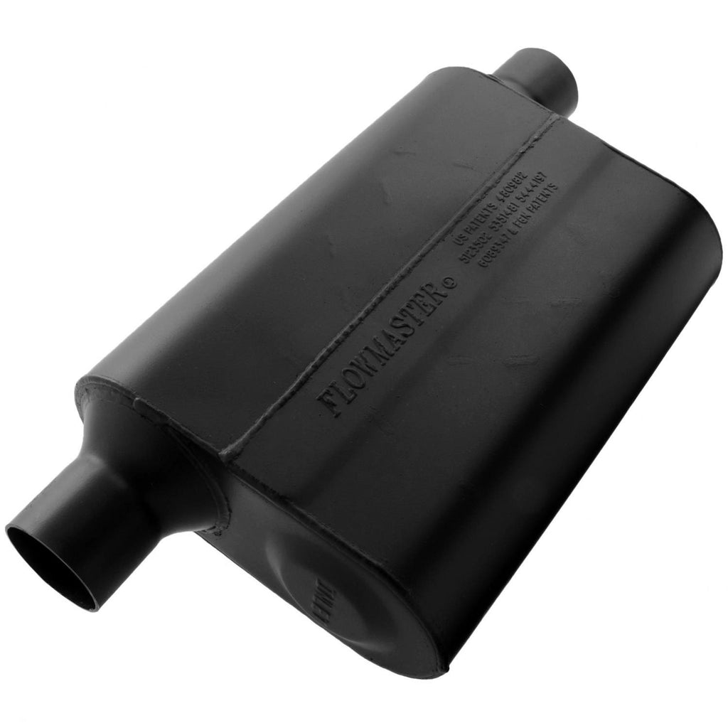 Flowmaster Super 44 Muffler - 2.25 Offset In / 2.25 Same Side Out - Aggressive Sound 942449