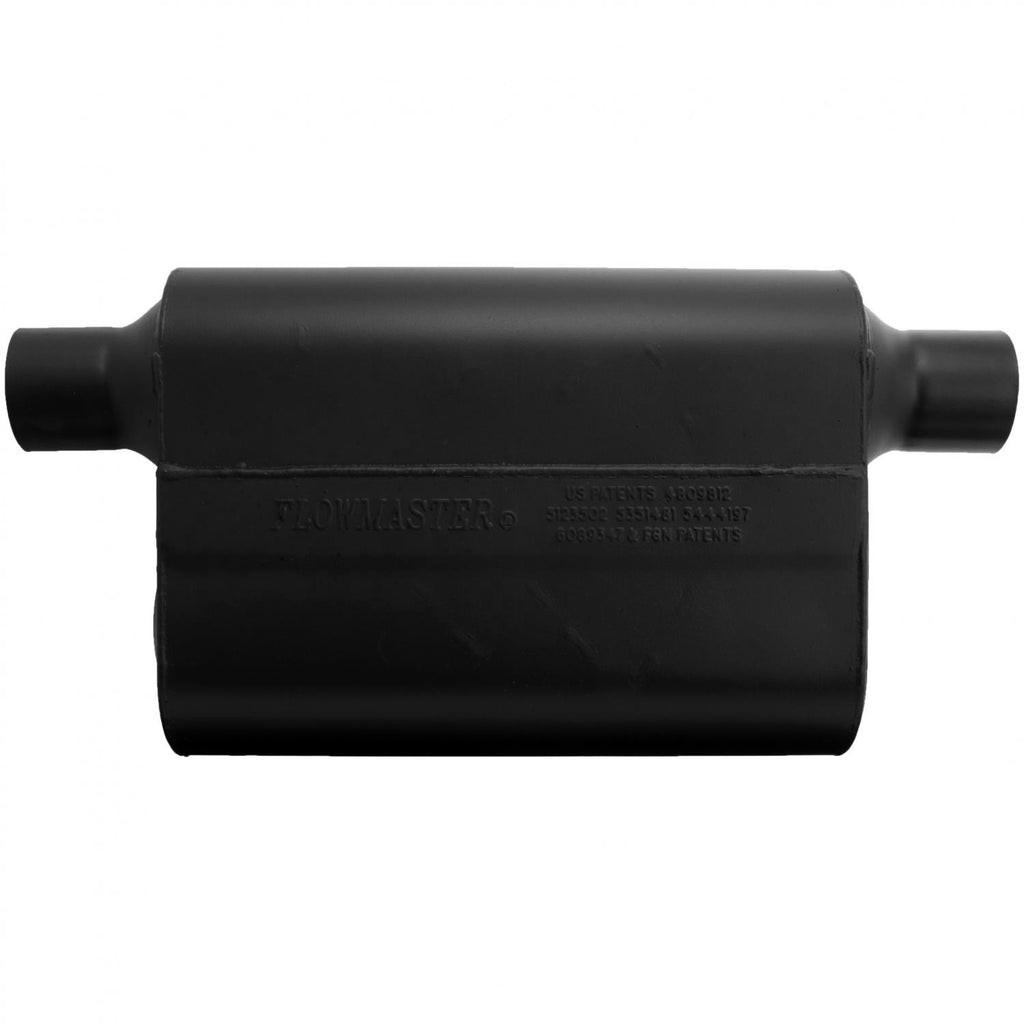 Flowmaster Super 44 Muffler - 2.25 Offset In / 2.25 Same Side Out - Aggressive Sound 942449