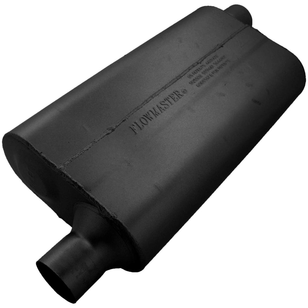 Flowmaster 50 Delta Flow Muffler - 2.25 Offset In / 2.25 Offset Out - Moderate Sound 942453