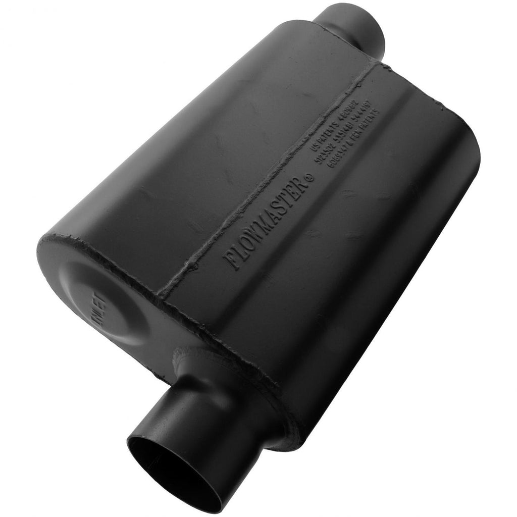 Flowmaster Super 44 Muffler - 3.00 Offset In / 3.00 Offset Out - Aggressive Sound 943048