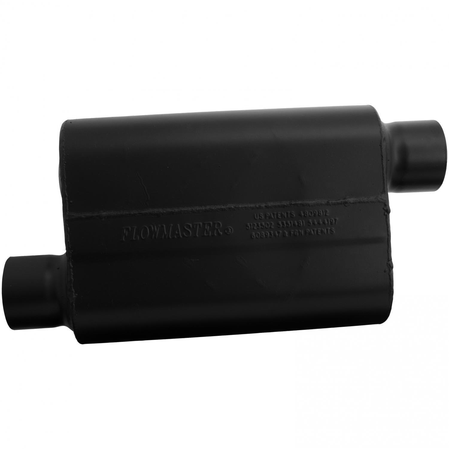 Flowmaster Super 44 Muffler - 3.00 Offset In / 3.00 Offset Out - Aggressive Sound 943048
