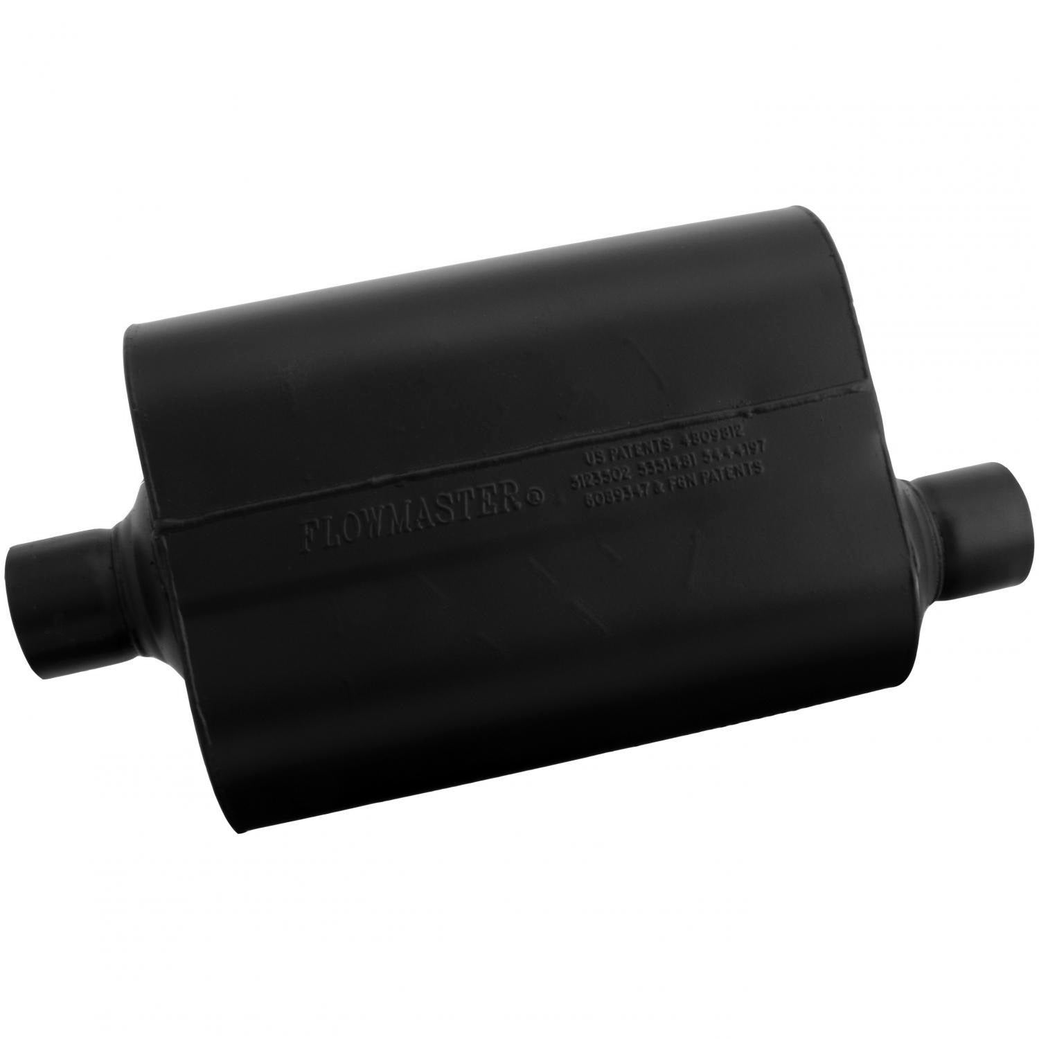 Flowmaster Super 40 Muffler - 2.50 Center In / 2.50 Offset Out - Aggressive Sound 952547