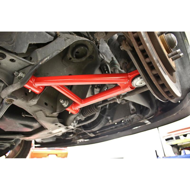 BMR Suspension A-arms, Lower, Coilover, Non-adjustable, Poly, Tall Ball Joint AA038
