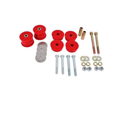 BMR Suspension Bushing Kit, Differential, Polyurethane, Red