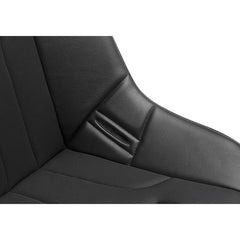 Corbeau Baja JP Suspension Seat Black Vinyl Wide - 26401W