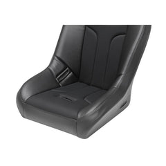Corbeau Baja JP Suspension Seat Black Vinyl/Cloth Wide - 26402BW
