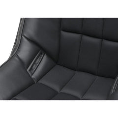 Corbeau Baja SS Suspension Seat Black Vinyl/Cloth - 65402B