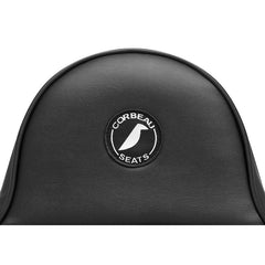 Corbeau Baja Ultra Suspension Seat Black Vinyl/Cloth Wide - 69401W