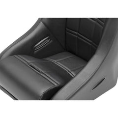 Corbeau Baja XP Suspension Seat Black Vinyl/Cloth - 68802B