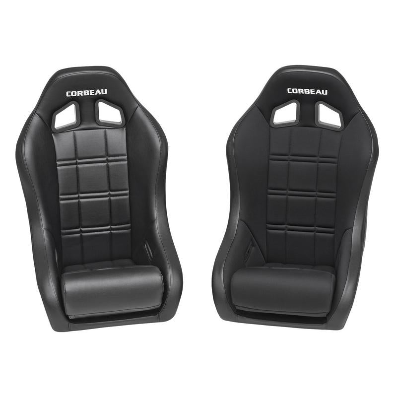Corbeau Baja XP Suspension Seat Black Vinyl/Cloth - 68802B