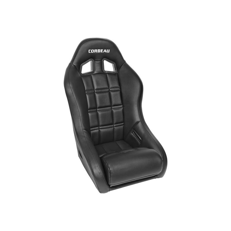 Corbeau Baja XP Suspension Seat Black Vinyl/Cloth - 68802B