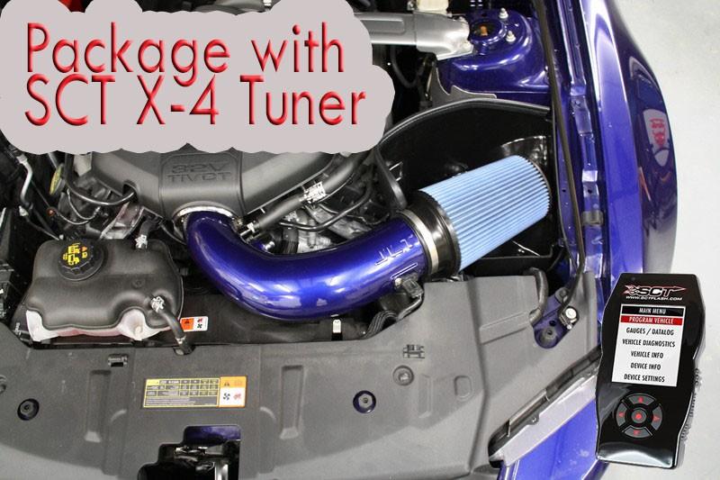 JLT Performance Painted CAI/SCT X-4 Tuner (2011-14 Mustang GT), Blue Oil 4.5x9" Red Oil #SBAF459-R (R0268-JLT) CAI-FMG-11-P-X4-BL-R