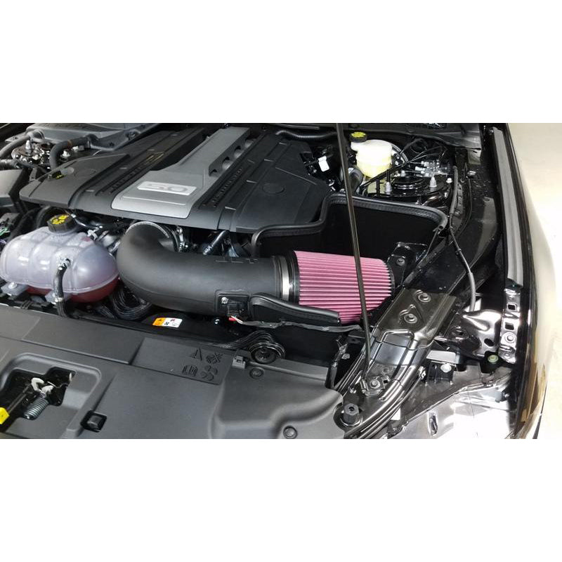 JLT Performance Cold Air Intake (2018 Mustang GT), Red Oil 5x8" Red Oil #SBAF58-R (JLT5X8) CAI-FMG-18-RD