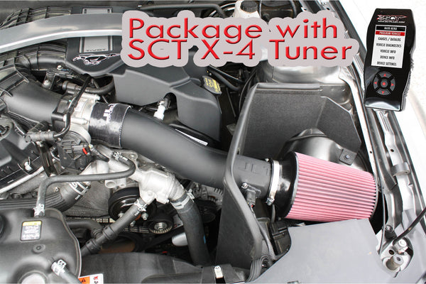 JLT Performance Plastic CAI/ SCT X-4 Tuner (2011-14 Mustang V6) 3.5x8" Red Oil #SBAF358-R (R0823-JLT) CAI-FMV6-11-X4-RD