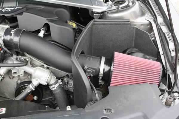 JLT Performance Plastic Cold Air Intake (2011-14 Mustang V6) 3.5x8" Red Oil #SBAF358-R (R0823-JLT) CAI-FMV6-11-RD