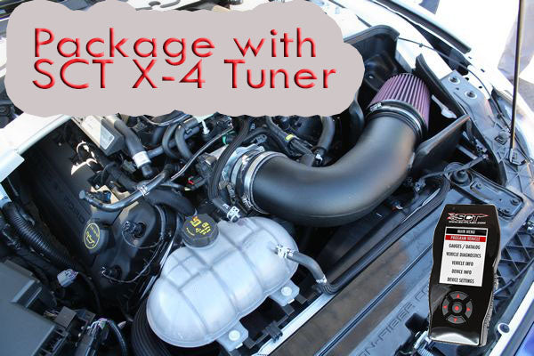 JLT Performance Pkg: Jlt Plastic Cold Air Intake / SCT X4 (2015-17 Mustang GT350