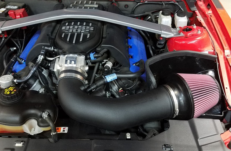 JLT Performance Series 2 Cold Air Intake Kit (2011-14 Mustang GT 5.0 / Boss), Blue Oil CAI2-FMG-11-BL