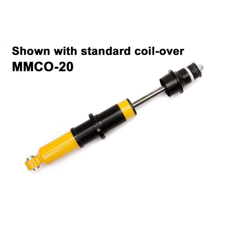 Maximum Motorsports Coil-Over Package, MM Dampers, 1994-2004 Mustang, Race-RA2, Chrome COP-62-RA2-CH