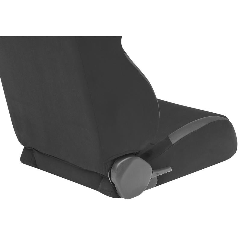 Corbeau A4 Racing Seat Black Cloth Wide - 60091W