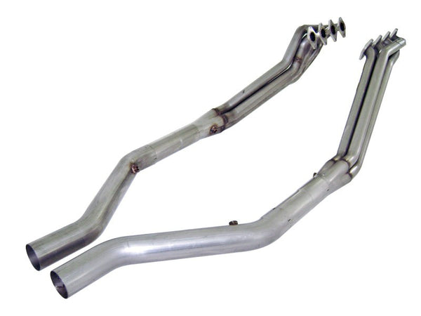 Stainless Works Ford Mustang 2005-10 Headers: 1 3/4" Off-Road X-Pipe M05H175ORX