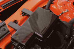 JLT Performance Oem Fuse Box Cover With Hydrographics Finish (2015-2017 Mustang), Carbon Fiber
