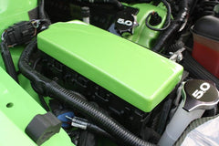 JLT Performance Painted Fuse Box Cover (2010-14 Mustang) JLT Gotta Have It Green JLTFBC-FM10-It-G