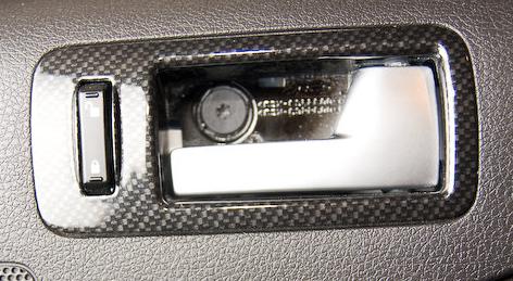 JLT Performance Hydrocarbon Door Handle Bezels Pair (05-09 Mustang/GT500) JLTHC-DHB-FM05