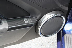 JLT Performance Hydrocarbon Speaker Rings, Pair (2010-14 Mustang GT/V6) JLTHC-SR-FM10