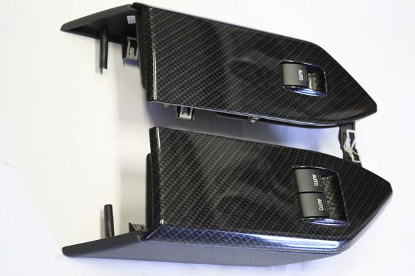 JLT Performance Hydrocarbon Window Switch Plates Pair (05-09 Mustang/GT500) JLTHC-WSP-FM05