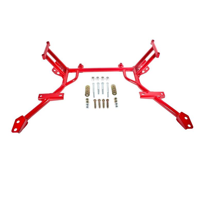 BMR Suspension K-member, No Motor Mounts, Standard Rack Mounts KM009