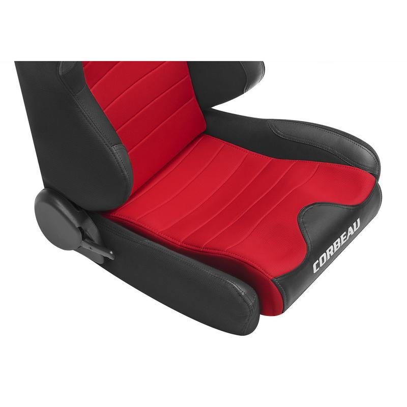 Corbeau LG1 Racing Seat Red Cloth - 25507