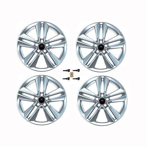 Ford Performance 2015-2017 Mustang Ecoboost 19" X 9" Performance Pack Wheel Set with Tpms Kit - Sparkle Silver