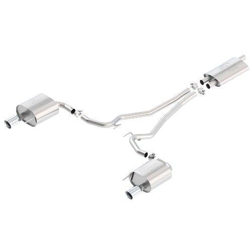 Ford Performance 2016-2017 Mustang 2.3L Ecoboost Ec-type Cat Back Exhaust System - Chrome Tips