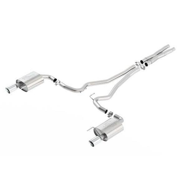 Ford Performance 2015-2017 Mustang GT 5.0L Cat Back Sport Exhaust System - Chrome Tips