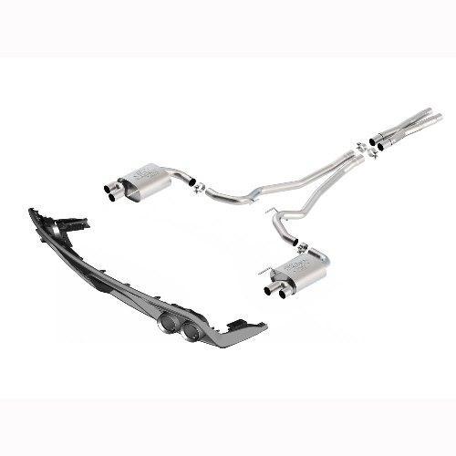 Ford Performance 2015-2017 Mustang 5.0L Cat Back Touring Exhaust System with GT350 Exhaust Tips and Lower Valance
