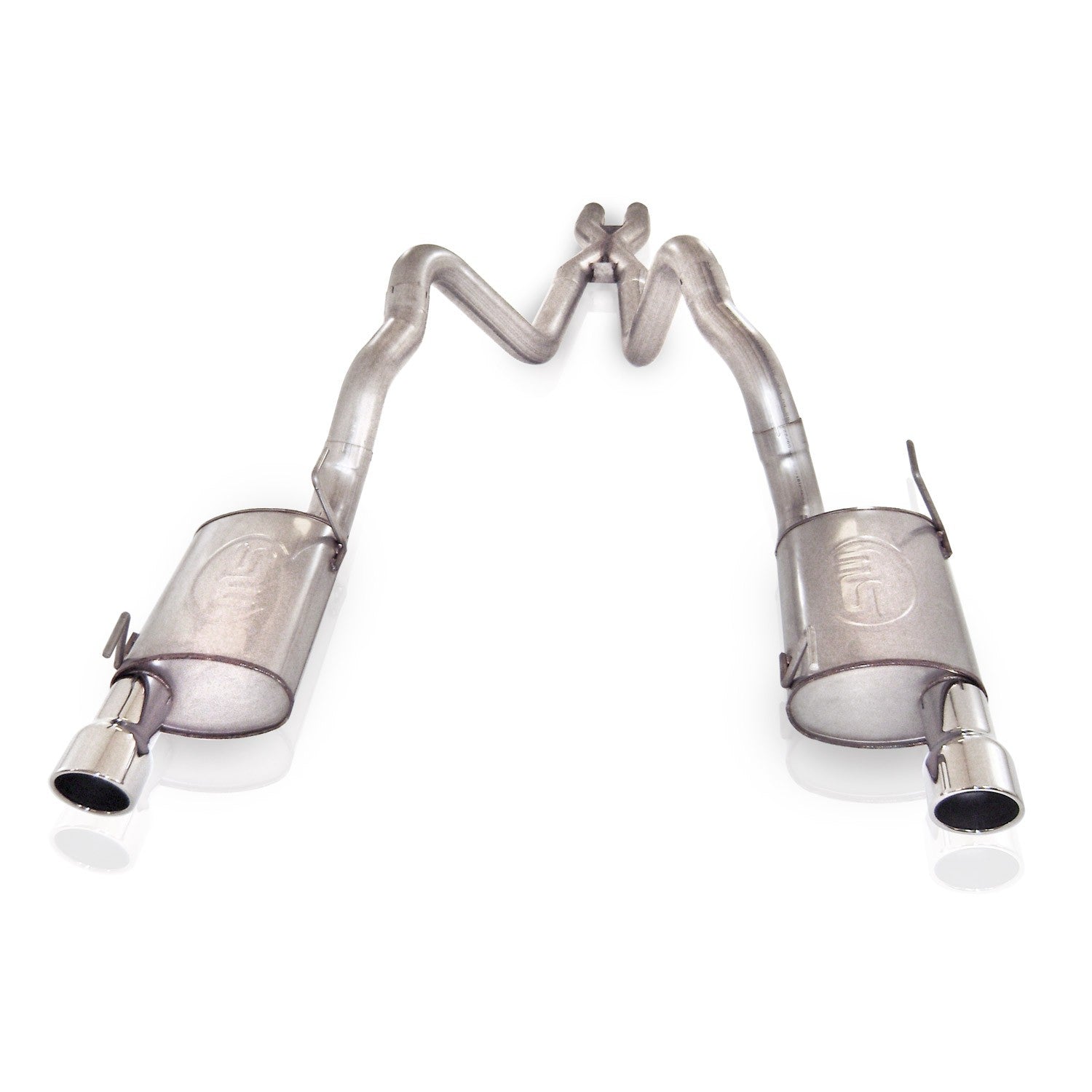 Stainless Works Ford Mustang GT 2010 Exhaust: Catback and X-Pipe M10CB3