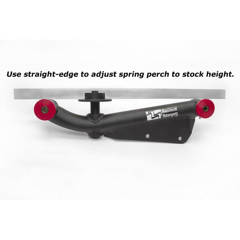 Maximum Motorsports Extreme-Duty Adjustable Mustang Rear Lower Control Arms, 1999-04 Mustang, solid axle MMRLCA-33