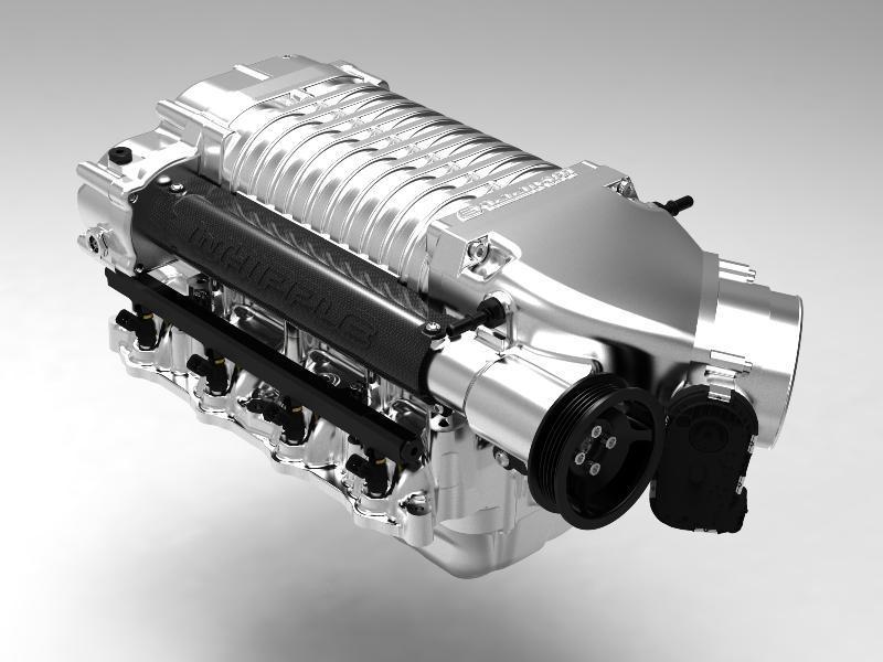 Whipple 2013 Boss 302 Mustang Stage 2 SC Kit, Billet 132MM Eliptical Carbon Fiber Inlet Tube
