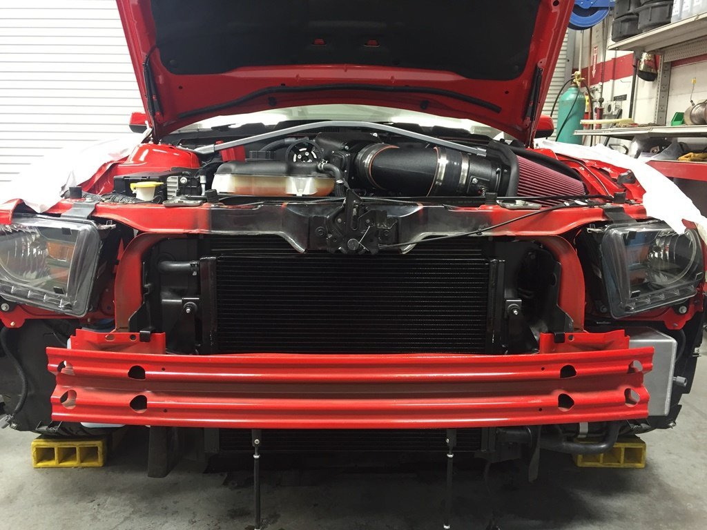 Whipple 2012 Boss 302 Mustang Stage 2 SC Kit, None Carbon inlet tube/Jackshaft cover