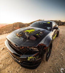 Whipple 2014 Mustang GT Stage 1 SC Kit, Billet 132MM Eliptical, Dual 11