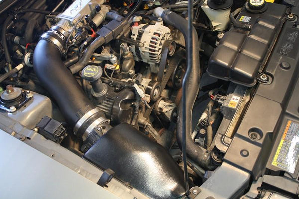 JLT Performance Ram Air Intake (1996-04 Mustang GT 4.6), White Dry 4x9" Blue #SBAF49-B (R0233B-JLT) RAI2-FMG-9604-WH-B
