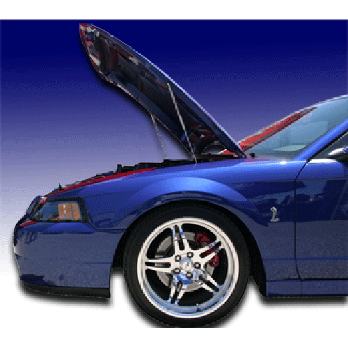 Redline Tuning Hood Lifter (1978-1998; 1999-2004 Mustang) ELITE - NO PAINT (1999-2004 Mustang) RLTHL-QL-7998-ENP