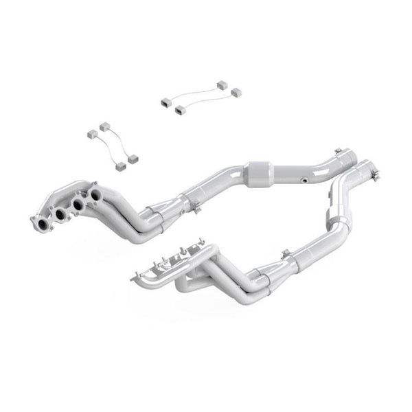 MBRP 2015-2018 Ford Ford Mustang GT 5.0 3" Header Mid Pipe Kit C/W Cats, T304 S7245304