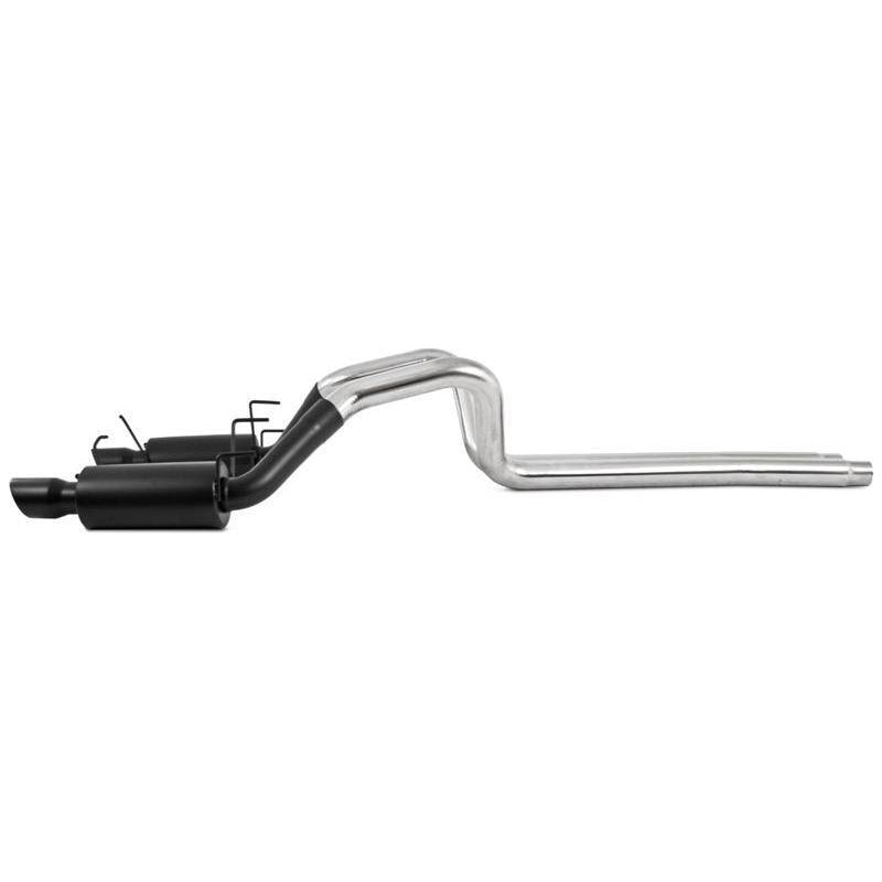 MBRP 2011-2014 Ford Mustang GT 5.0 Cat Back, Dual Split Rear S7258BLK