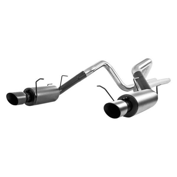 MBRP 2011-2014 Ford Mustang GT 5.0 Cat Back, Dual Split Rear S7258BLK